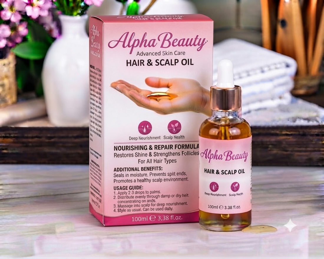 ✨ Alpha Beauty Hair &amp; Scalp Oil  ✨