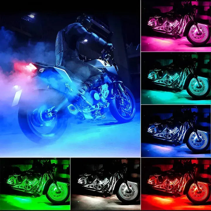 Bluetooth bike app controlled light